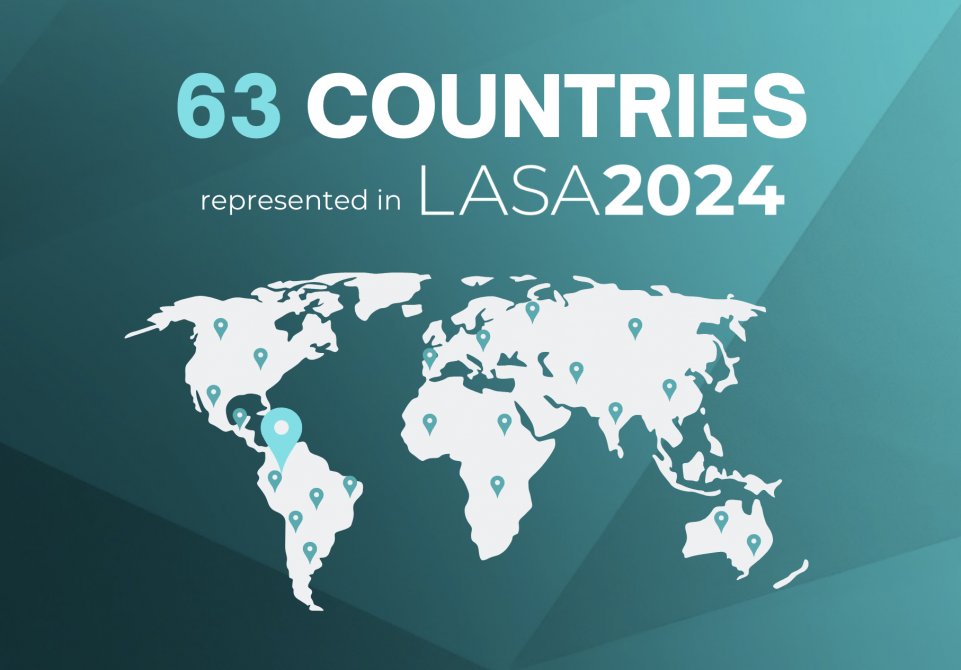 63 Countries in LASA2024