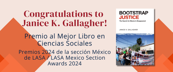 LASA Mexico Section Awards 2024 Janice K. Gallagher
