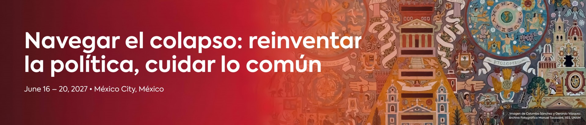 LASA2027 Navegar el colapso: reinventar la política, cuidar lo común